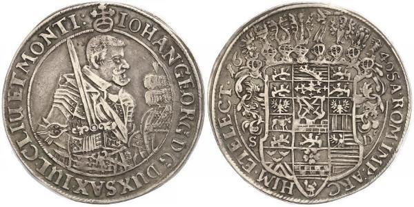 1 Thaler States of Germany Argent 