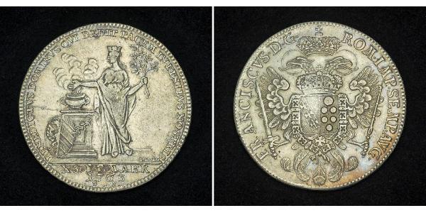 1 Thaler States of Germany Argent 
