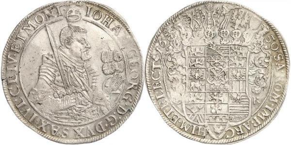 1 Thaler States of Germany Argent 