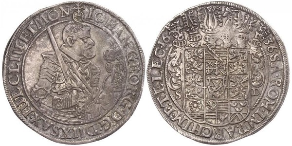 1 Thaler States of Germany Argent 