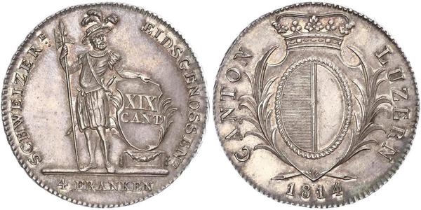 1 Thaler Suisse Argent 