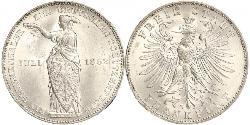 1 Thaler Ville libre de Francfort Argent 