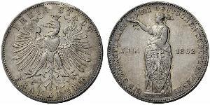 1 Thaler Ville libre de Francfort Argent 
