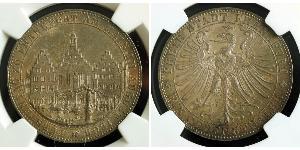 1 Thaler Ville libre de Francfort Argent 