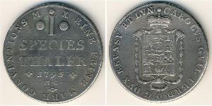 1 Thaler  Argent 