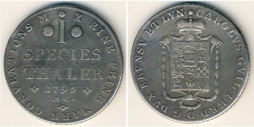 1 Thaler  Argent 