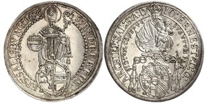 1 Thaler Ååstenrik Argent 