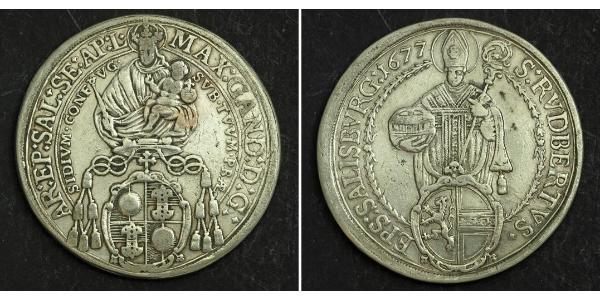 1 Thaler Ååstenrik Argent 