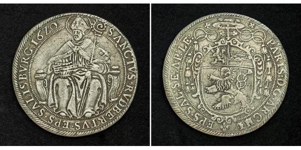 1 Thaler Ååstenrik Argent 