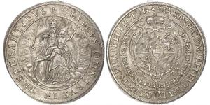 1 Thaler Électorat de Bavière (1623 - 1806) Argent 