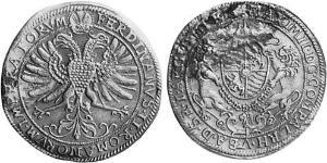 1 Thaler Électorat de Bavière (1623 - 1806) Argent 