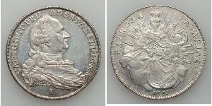 1 Thaler Électorat de Bavière (1623 - 1806) Argent Charles Théodore de Bavière (électeur) (1724 - 1799)