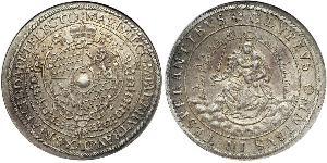 1 Thaler Électorat de Bavière (1623 - 1806) Argent 