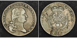 1 Thaler Électorat de Bavière (1623 - 1806) Argent 