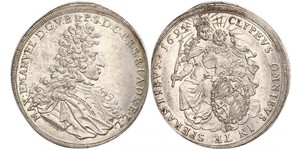 1 Thaler Électorat de Bavière (1623 - 1806) Argent 