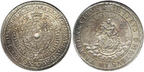 1 Thaler Électorat de Bavière (1623 - 1806) Argent 