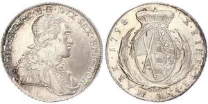 1 Thaler Électorat de Saxe (1356 - 1806) Argent Frédéric-Auguste Ier de Saxe