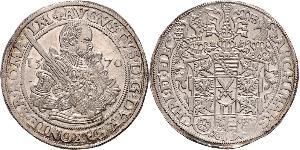 1 Thaler Électorat de Saxe (1356 - 1806) Argent 