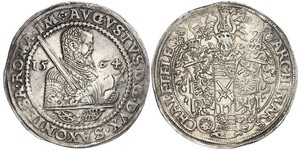 1 Thaler Électorat de Saxe (1356 - 1806) Argent 