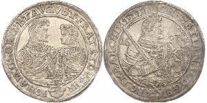 1 Thaler Électorat de Saxe (1356 - 1806) Argent Christian II de Saxe