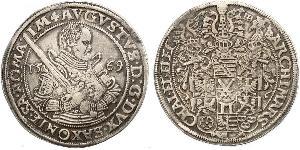1 Thaler Électorat de Saxe (1356 - 1806) Argent 