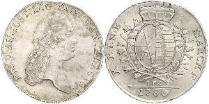 1 Thaler Électorat de Saxe (1356 - 1806) Argent Auguste II (1670 - 1733)