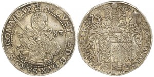 1 Thaler Électorat de Saxe (1356 - 1806) Argent 