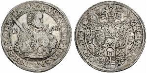 1 Thaler Électorat de Saxe (1356 - 1806) Argent 