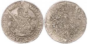 1 Thaler Électorat de Saxe (1356 - 1806) Argent 