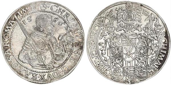 1 Thaler Électorat de Saxe (1356 - 1806) Argent 