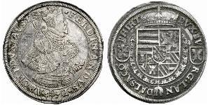 1 Thaler Alsazia Argento Ferdinando II d