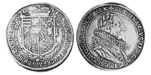 1 Thaler Alsazia Argento Ferdinando II d