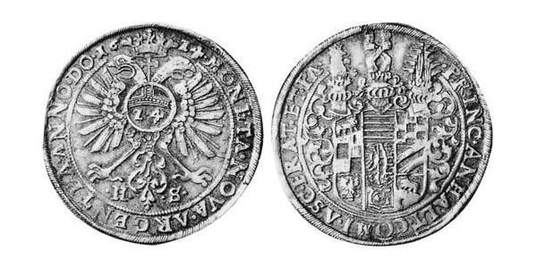 1 Thaler Anhalt (1212 - 1806) Argento 