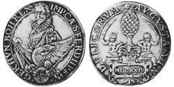 1 Thaler Augusta (Germania) (1276 - 1803) Argento Ferdinando II d