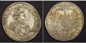 1 Thaler Augusta (Germania) (1276 - 1803) Argento Ferdinand III, Holy Roman Emperor (1608-1657)