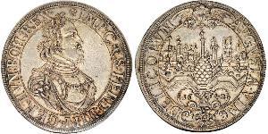 1 Thaler Augusta (Germania) (1276 - 1803) Argento Ferdinand III, Holy Roman Emperor (1608-1657)