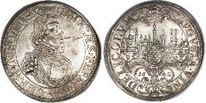 1 Thaler Augusta (Germania) (1276 - 1803) Argento Ferdinand III, Holy Roman Emperor (1608-1657)