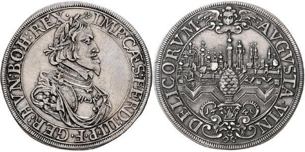 1 Thaler Augusta (Germania) (1276 - 1803) Argento Ferdinand III, Holy Roman Emperor (1608-1657)