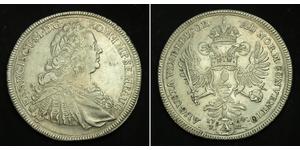 1 Thaler Augusta (Germania) (1276 - 1803) / Sacro Romano Impero (962-1806) Argento Francesco I di Lorena(1708-1765)