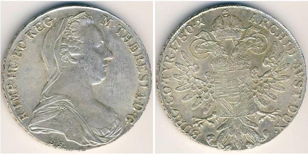 1 Thaler Austria Argento 