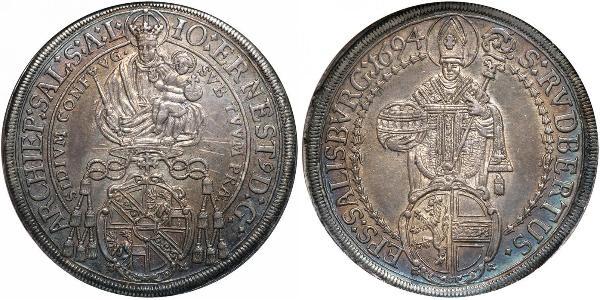 1 Thaler Austria Argento 