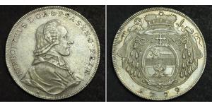 1 Thaler Austria / Salisburgo Argento Hieronymus von Colloredo (1732 - 1812)