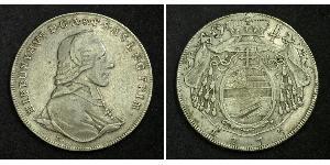 1 Thaler Austria / Salisburgo Argento Hieronymus von Colloredo (1732 - 1812)