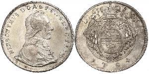 1 Thaler Austria / Salisburgo Argento Hieronymus von Colloredo (1732 - 1812)