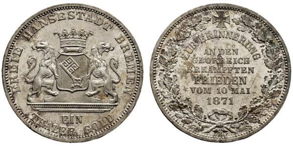 1 Thaler Brema (stato) Argento 