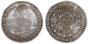 1 Thaler Confederazione Polacco-Lituana (1569-1795) Argento Sigismund III