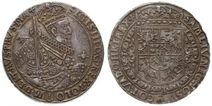 1 Thaler Confederazione Polacco-Lituana (1569-1795) Argento Sigismund III