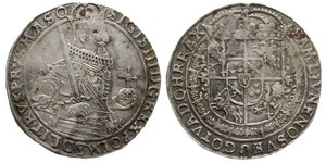 1 Thaler Confederazione Polacco-Lituana (1569-1795) Argento Sigismund III