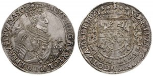 1 Thaler Confederazione Polacco-Lituana (1569-1795) Argento Sigismund III