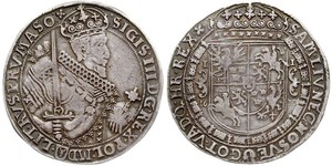 1 Thaler Confederazione Polacco-Lituana (1569-1795) Argento Sigismund III